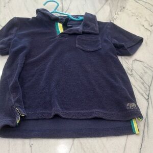 Navy Blue Kids Polo Shirt